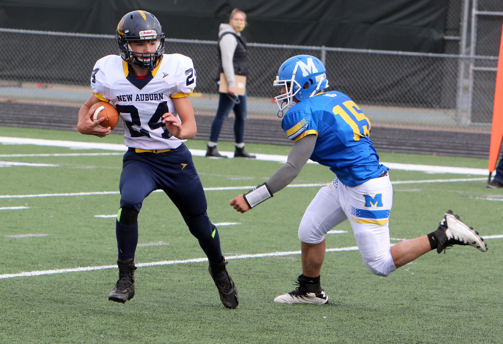 New Auburn at McDonell football 10-3-20